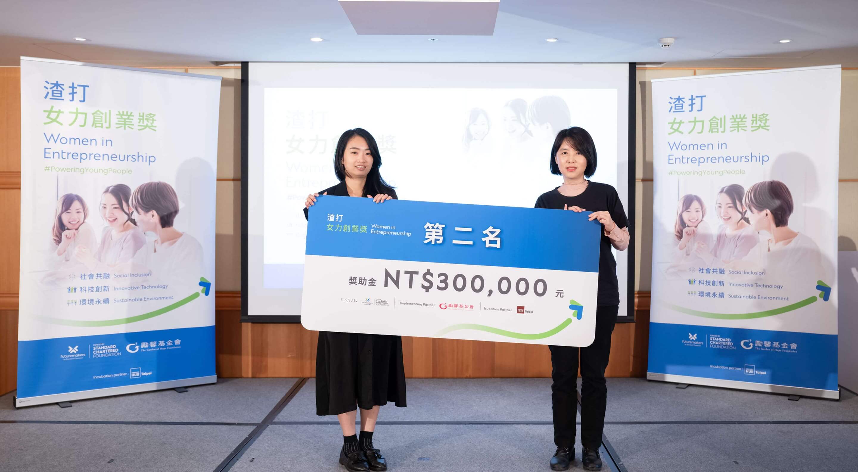 渣打女力創業獎 第二名